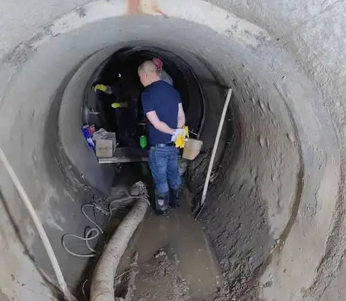 彭市镇地铁堵漏